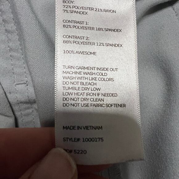 Figs Pants Womens XL Gray Zamora Joggers Scrub Light Gray - Picture 6 of 10